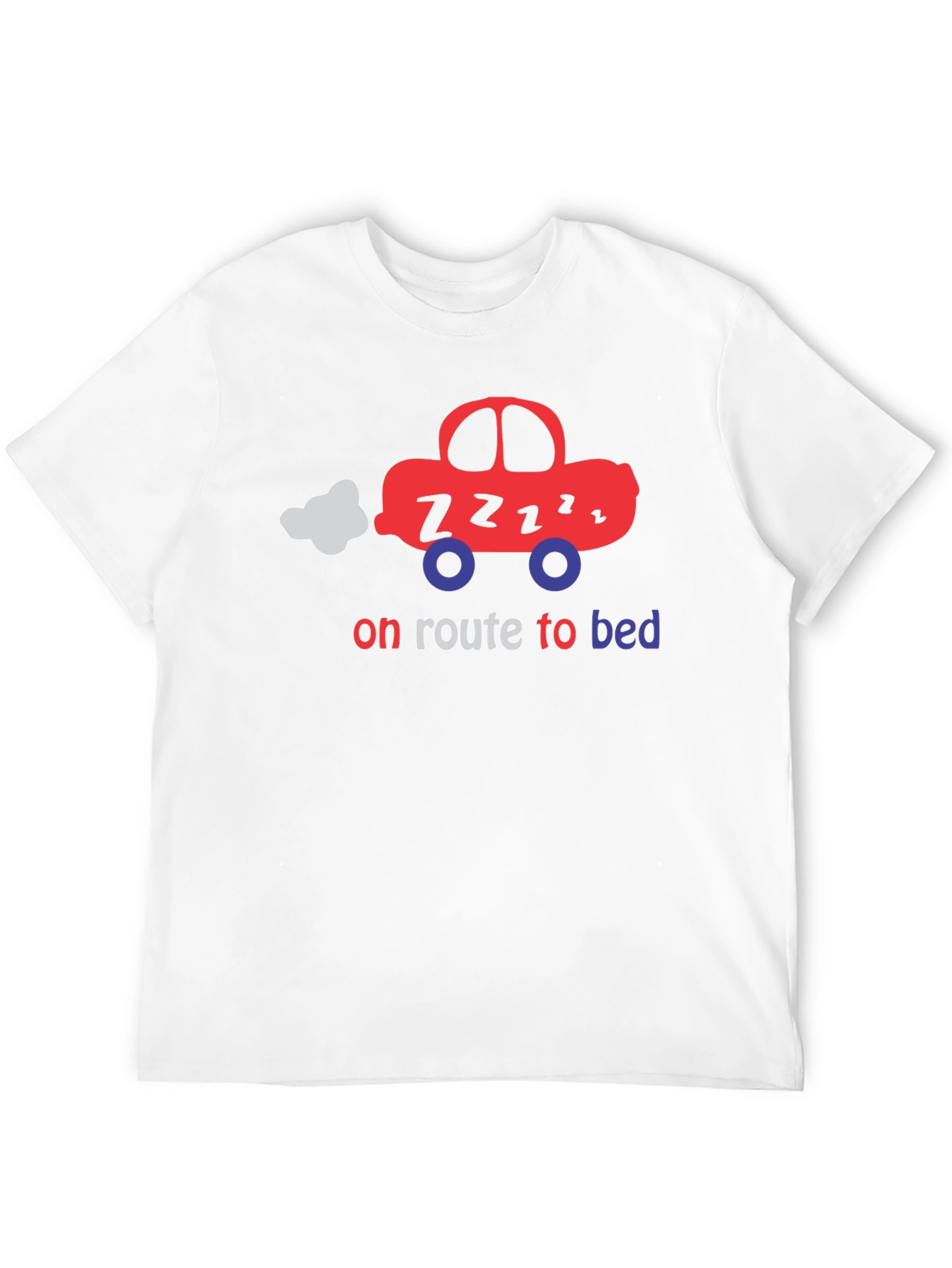 On Route to Bed T-Shirt - Cute Car Design