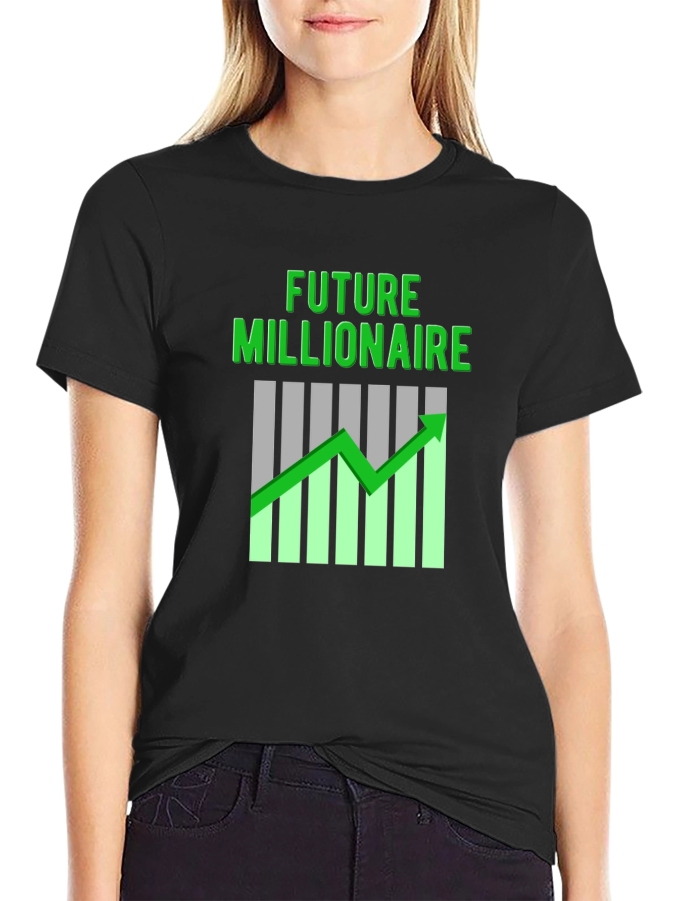 Future Millionaire T-Shirt - Black Graphic Tee