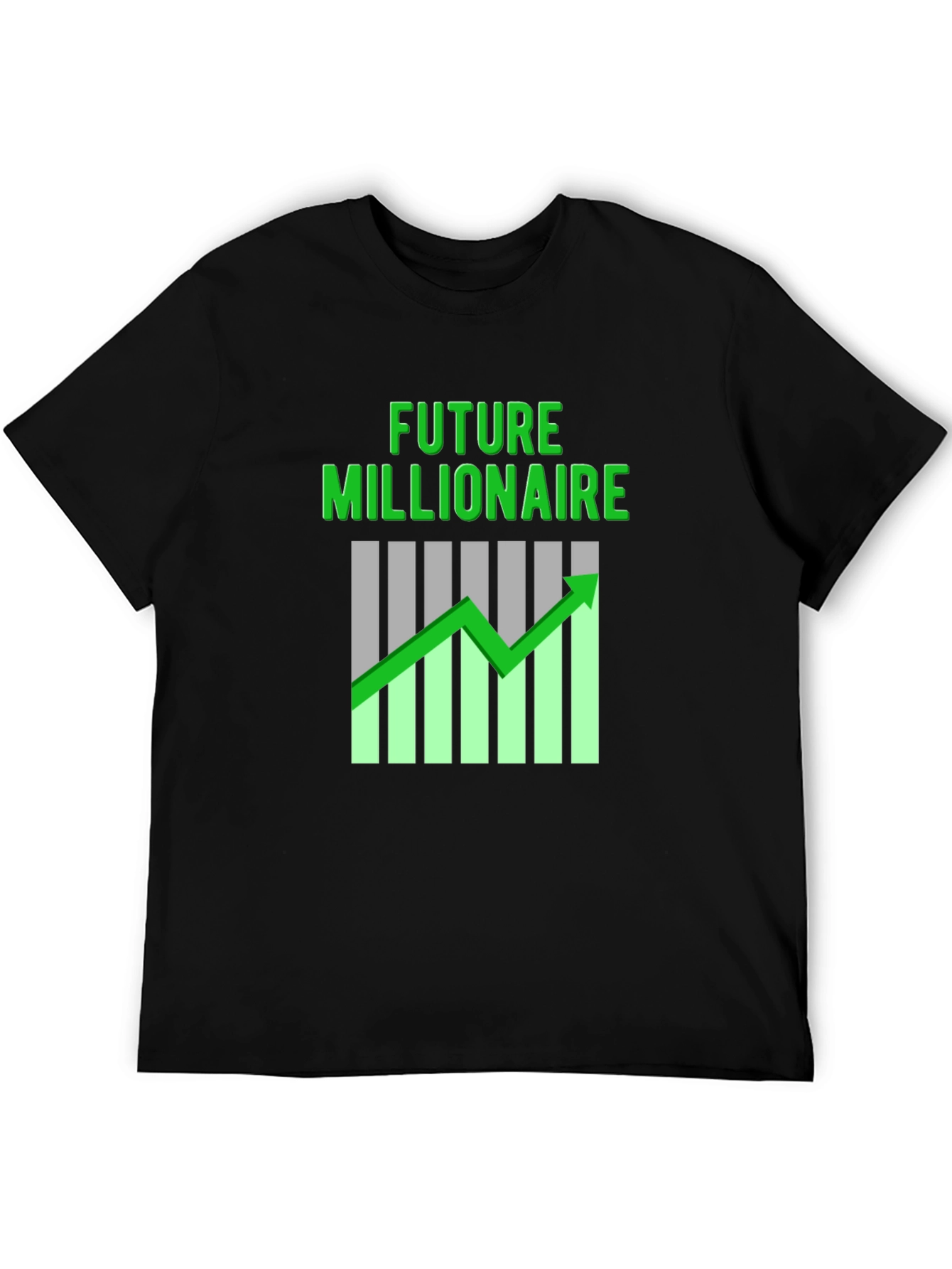 Future Millionaire T-Shirt - Black Graphic Tee