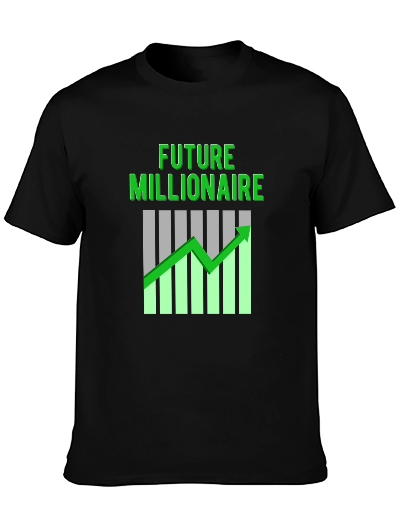 Future Millionaire T-Shirt - Black Graphic Tee