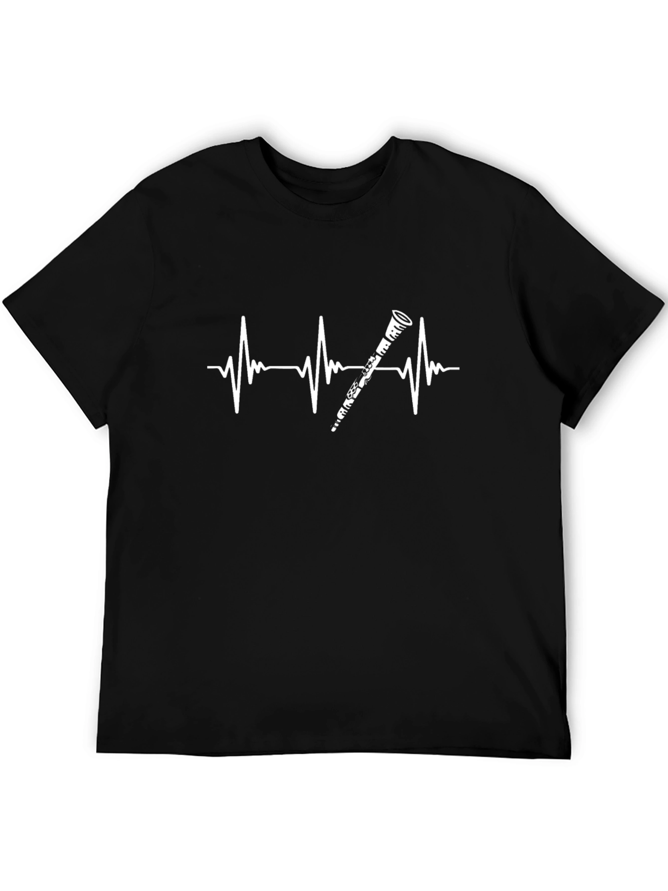 Musical Heartbeat T-Shirt - Clarinet Love!