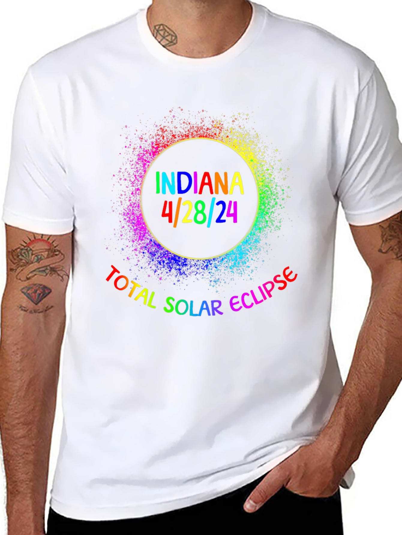 Indiana Total Solar Eclipse 4/28/24 T-Shirt
