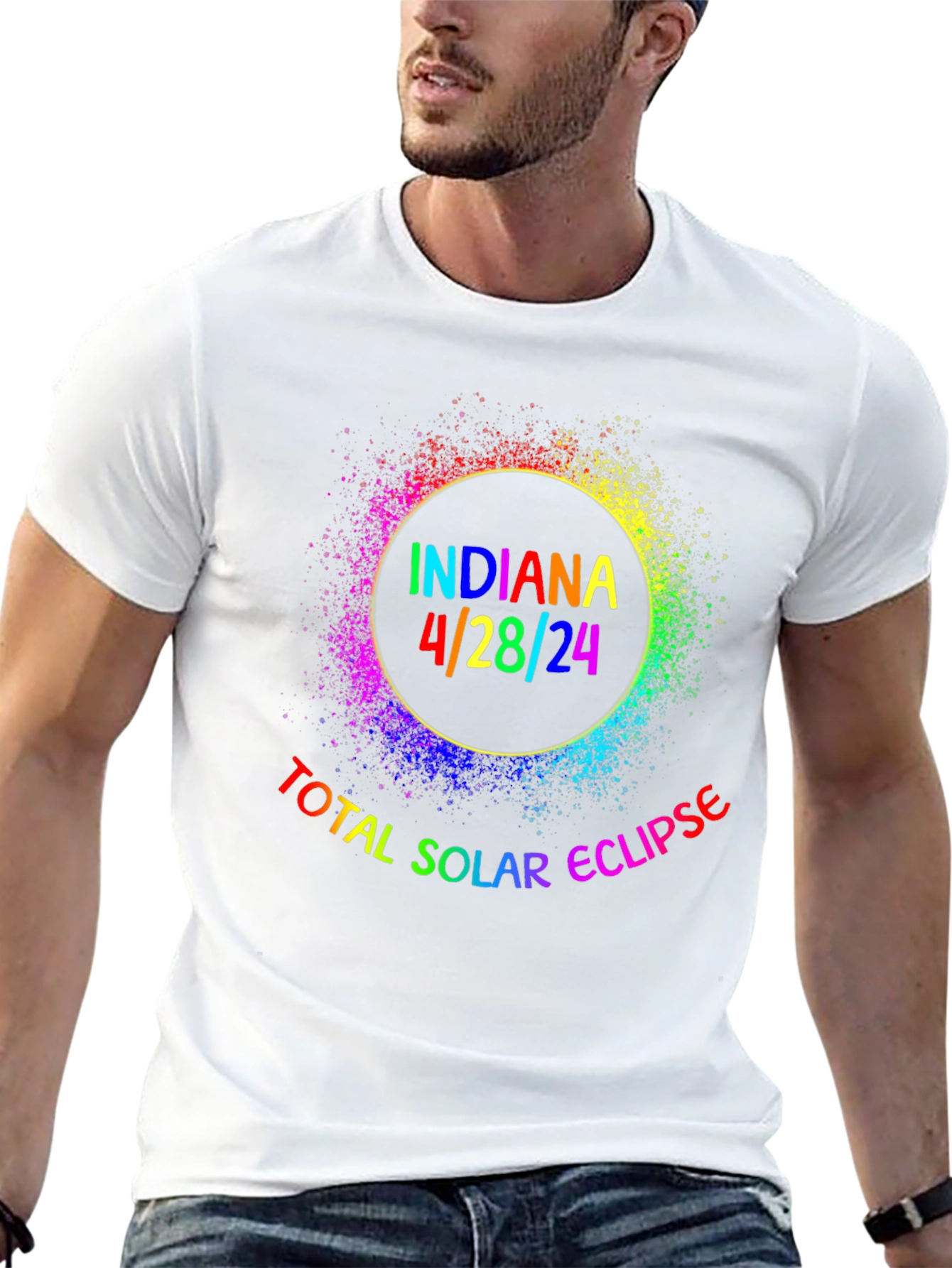 Indiana Total Solar Eclipse 4/28/24 T-Shirt