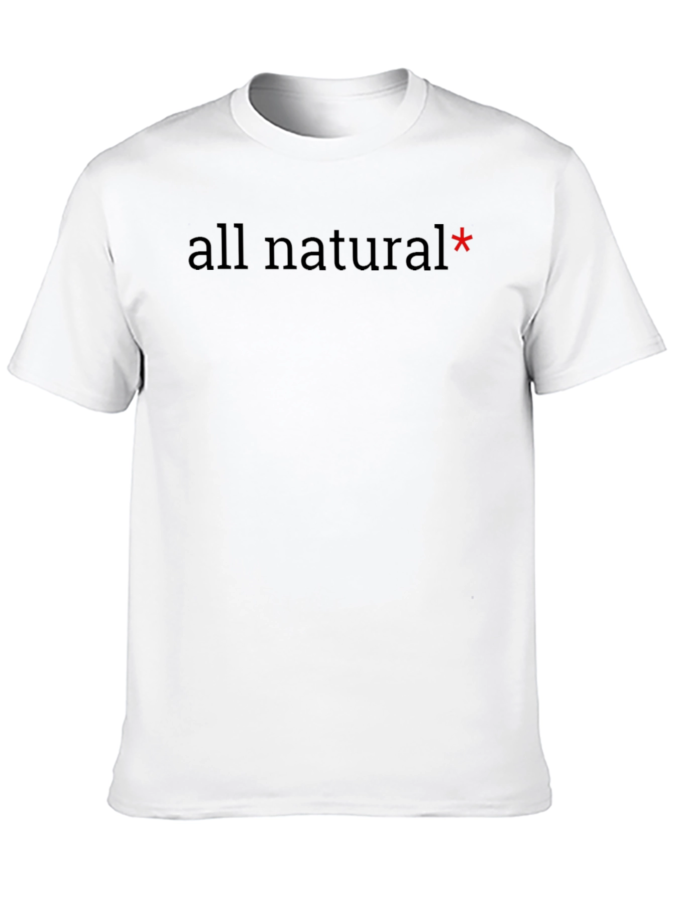 All Natural Graphic Tee - Soft Cotton Blend