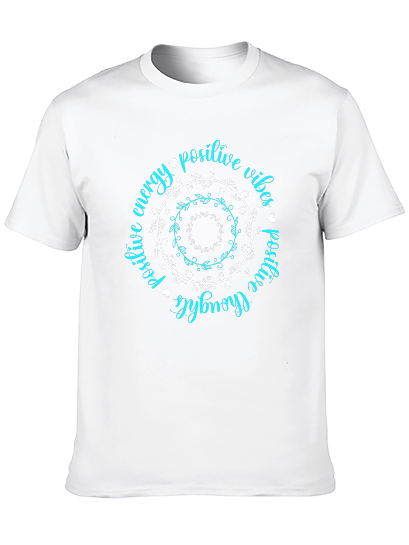 Positive Vibes Graphic Tee - Trendy Black T-Shirt