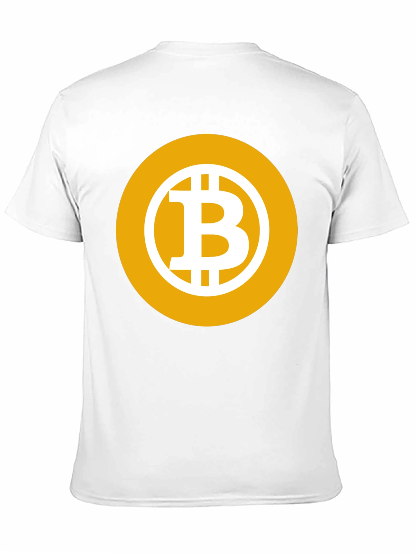 Bitcoin Logo Black T-Shirt - Crypto Currency Fashion