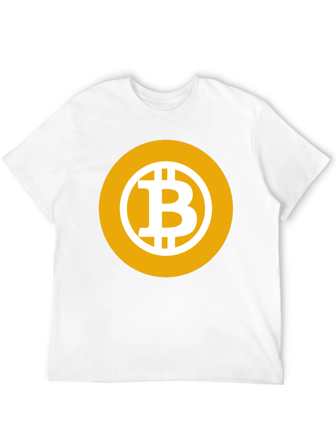 Bitcoin Logo Black T-Shirt - Crypto Currency Fashion