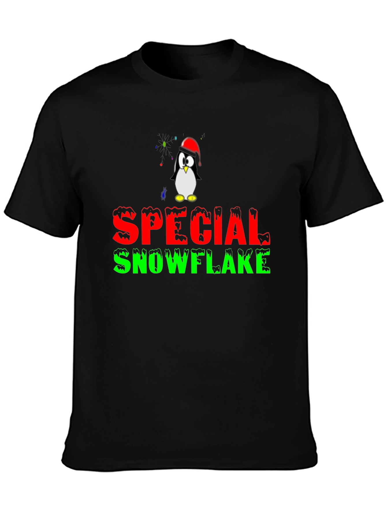 Special Snowflake Penguin Graphic Tee
