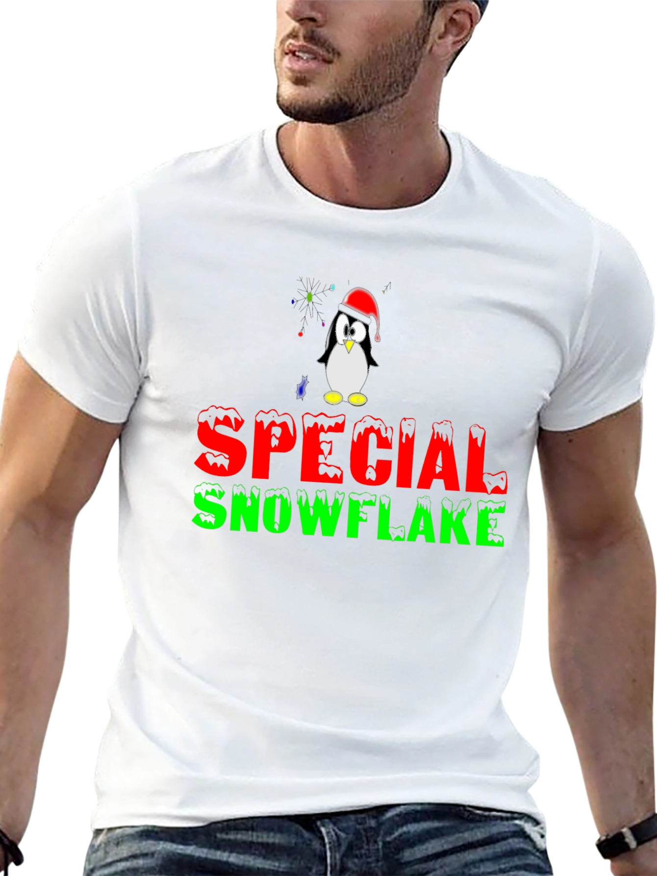 Special Snowflake Penguin Graphic Tee