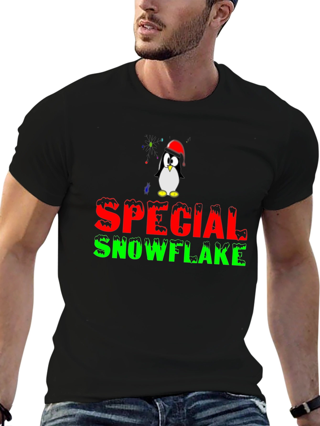 Special Snowflake Penguin Graphic Tee