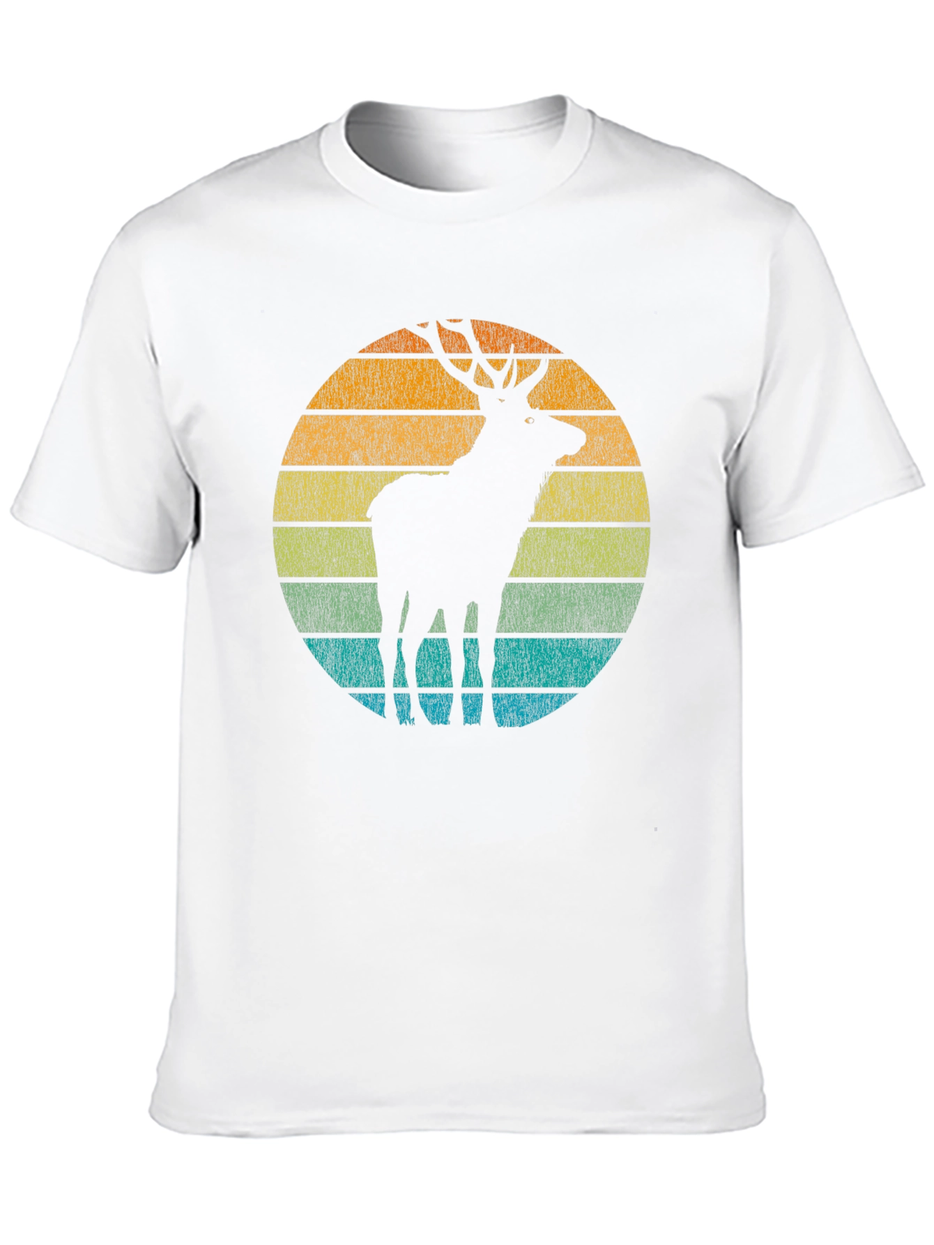 Retro Deer Silhouette Tee