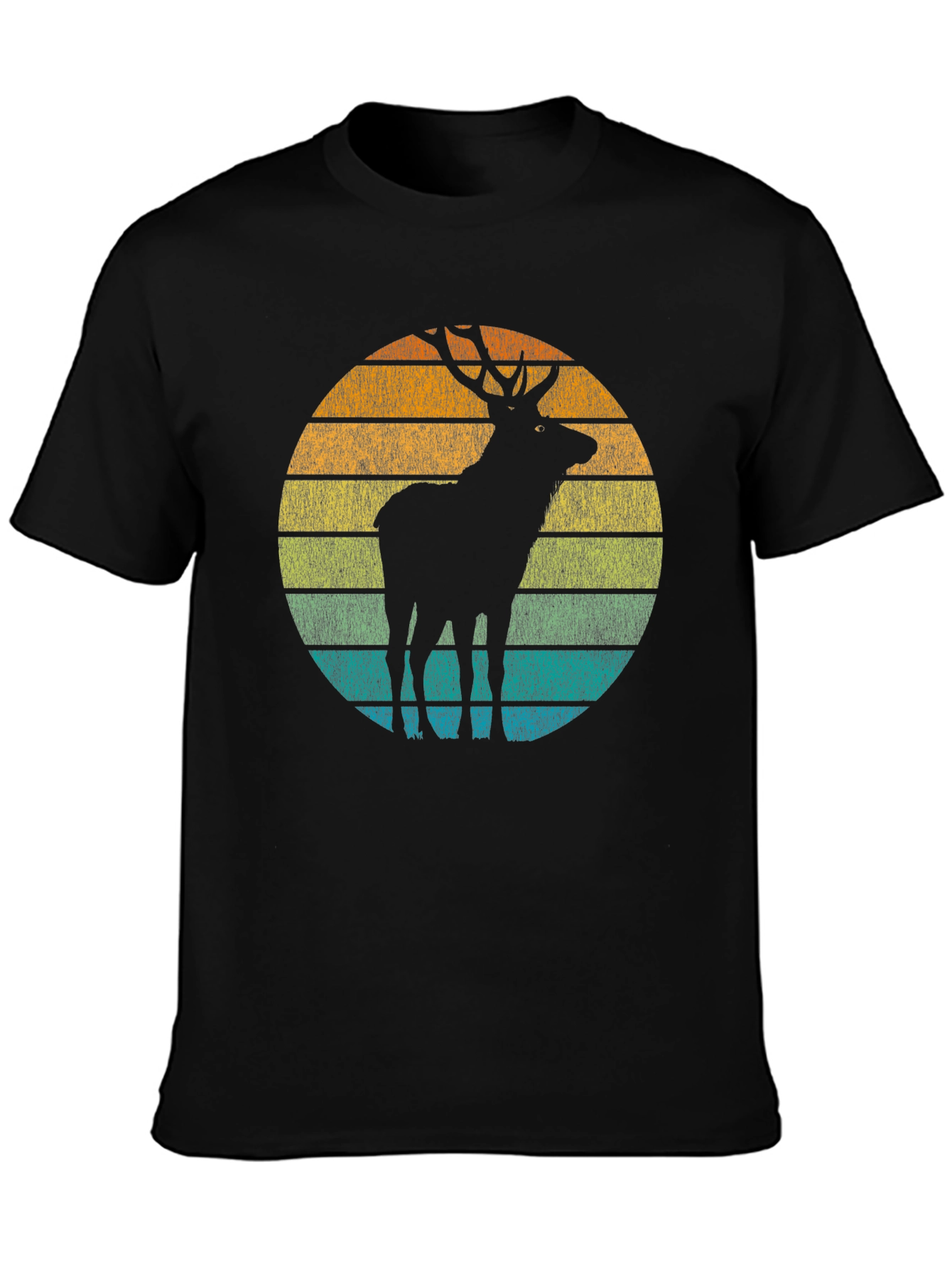 Retro Deer Silhouette Tee