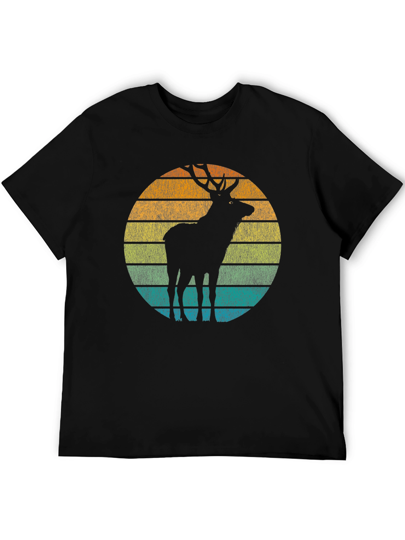 Retro Deer Silhouette Tee