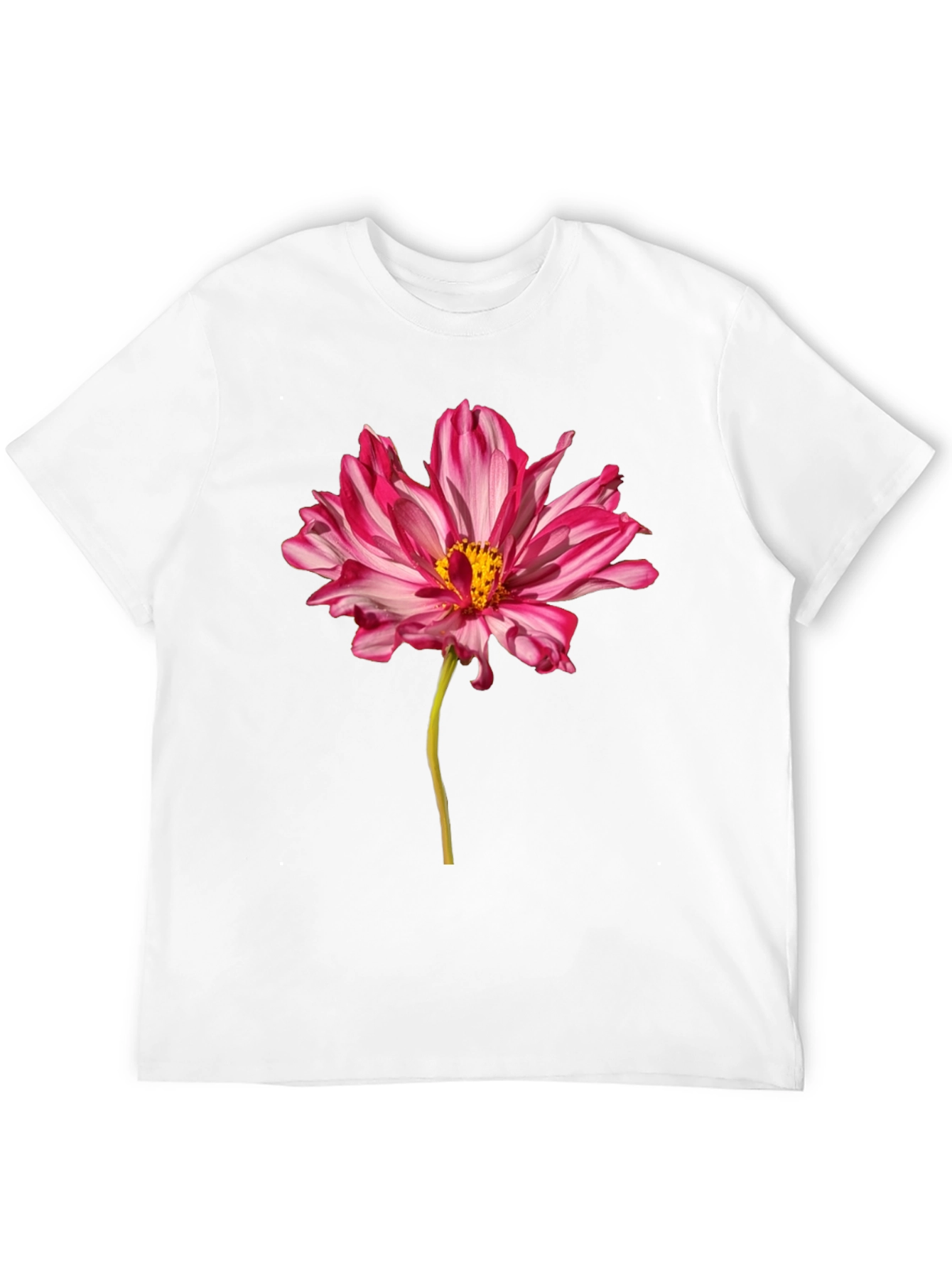 Floral T-Shirt - Pink Flower Graphic Tee
