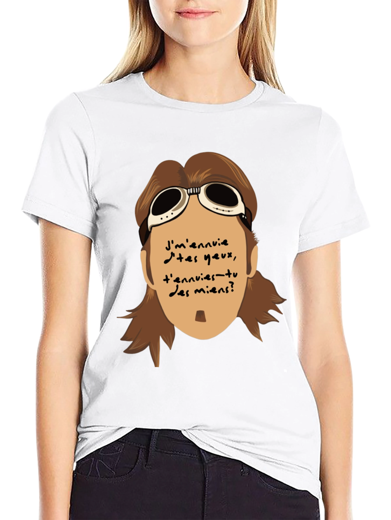 Aviator Graphic T-Shirt - Unique Design