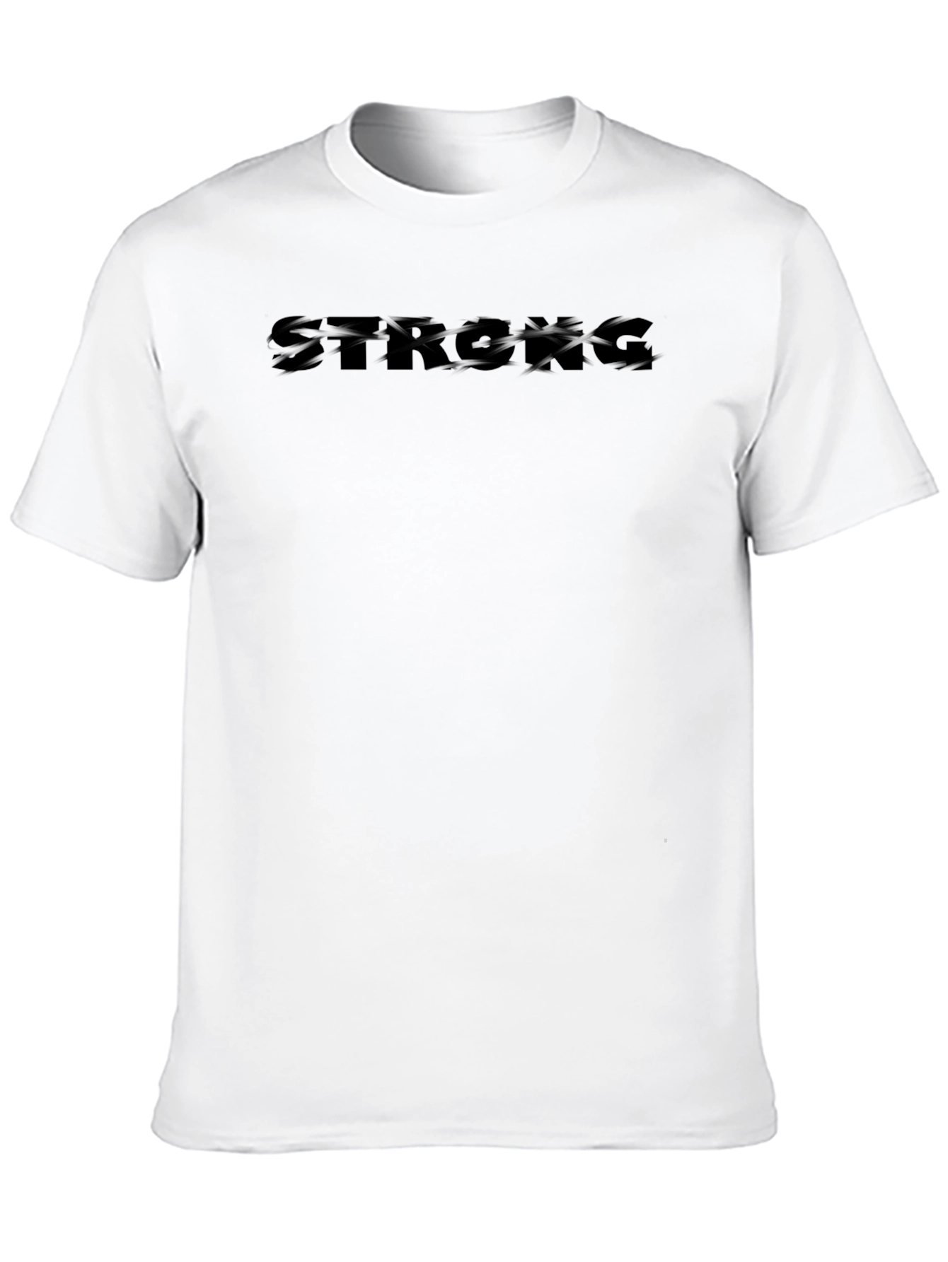 Strong Graphic Black T-Shirt