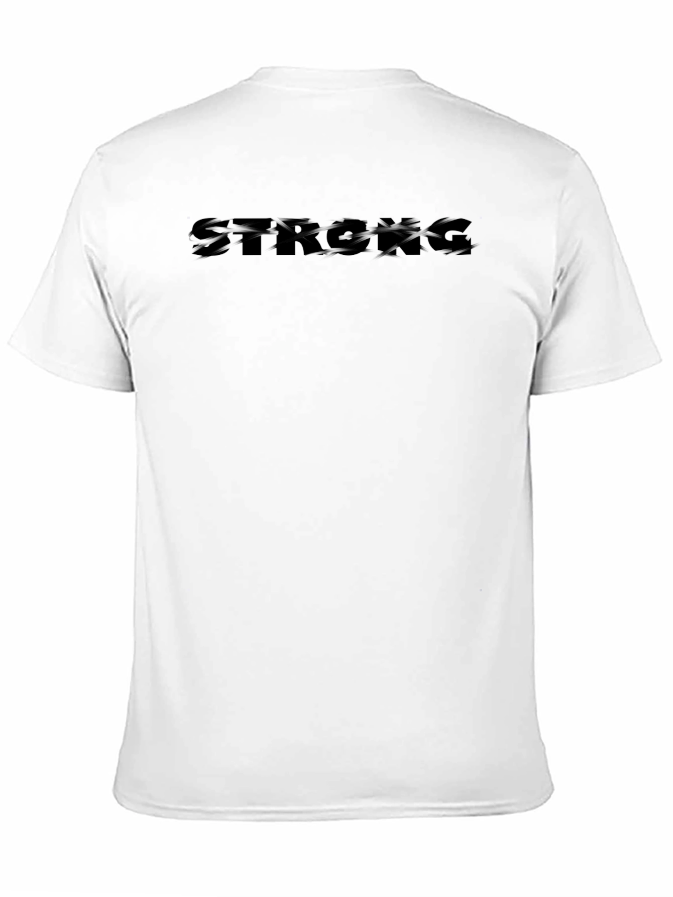 Strong Graphic Black T-Shirt