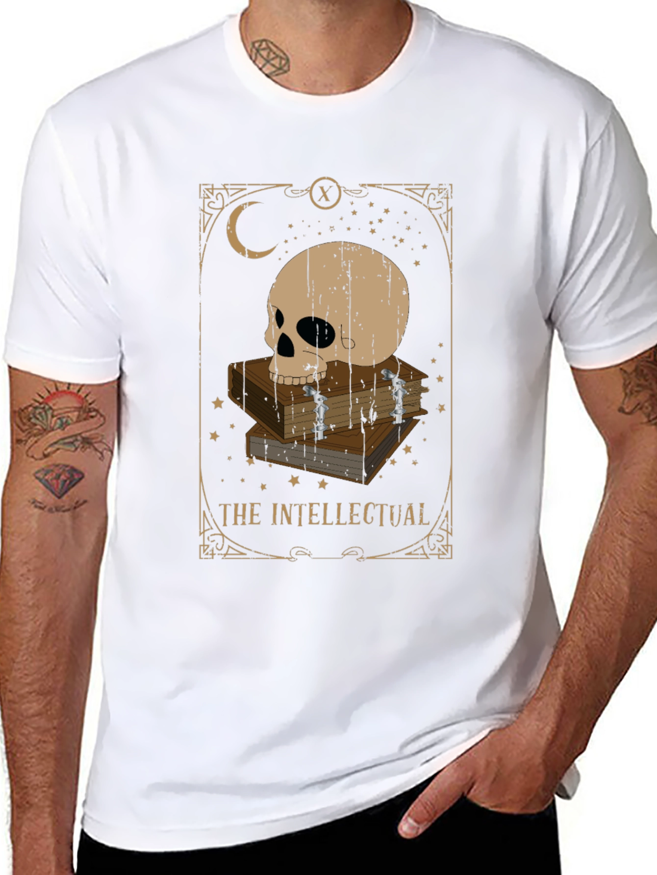 The Intellectual Tarot Card T-Shirt