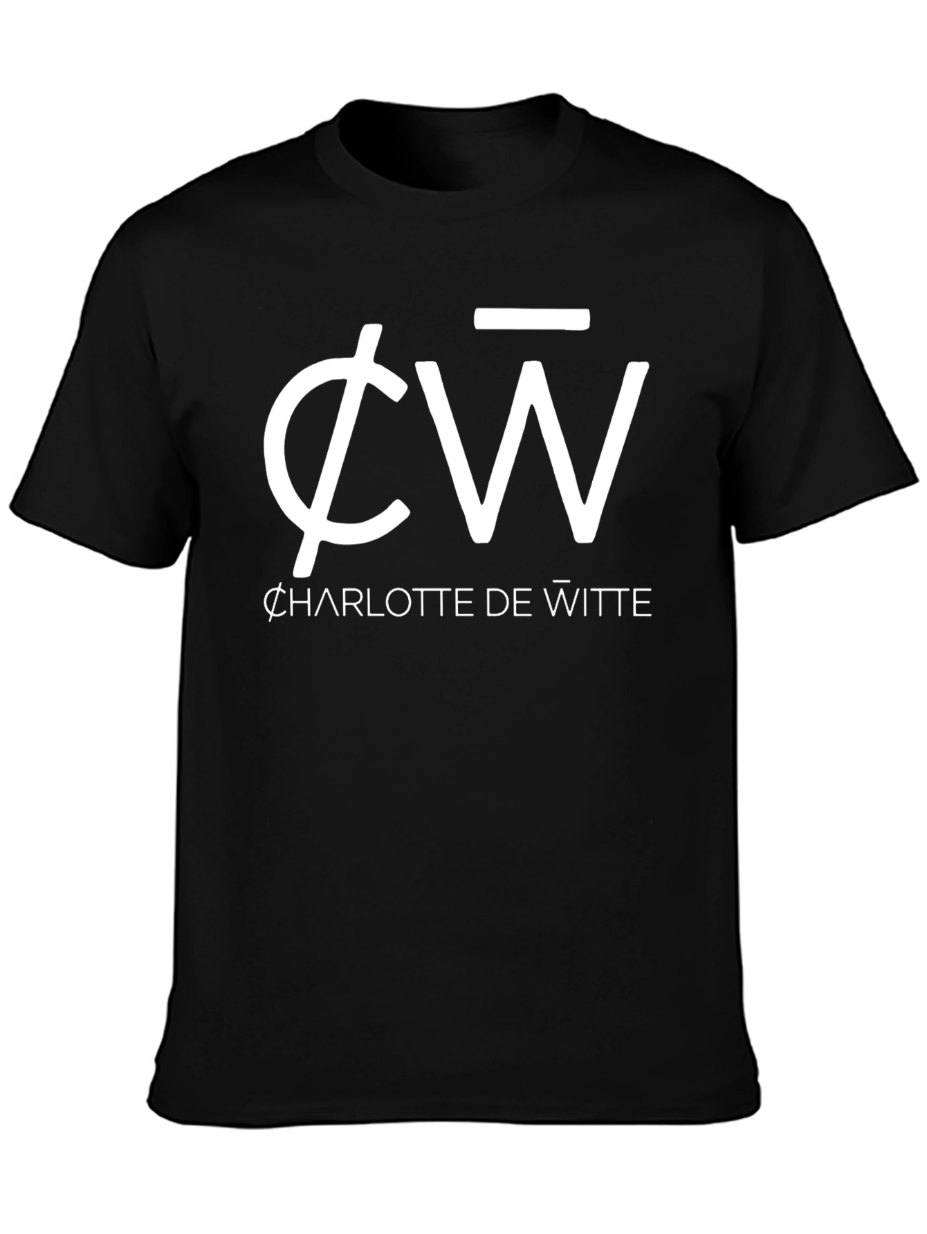Charlotte de Witte Black Graphic Tee