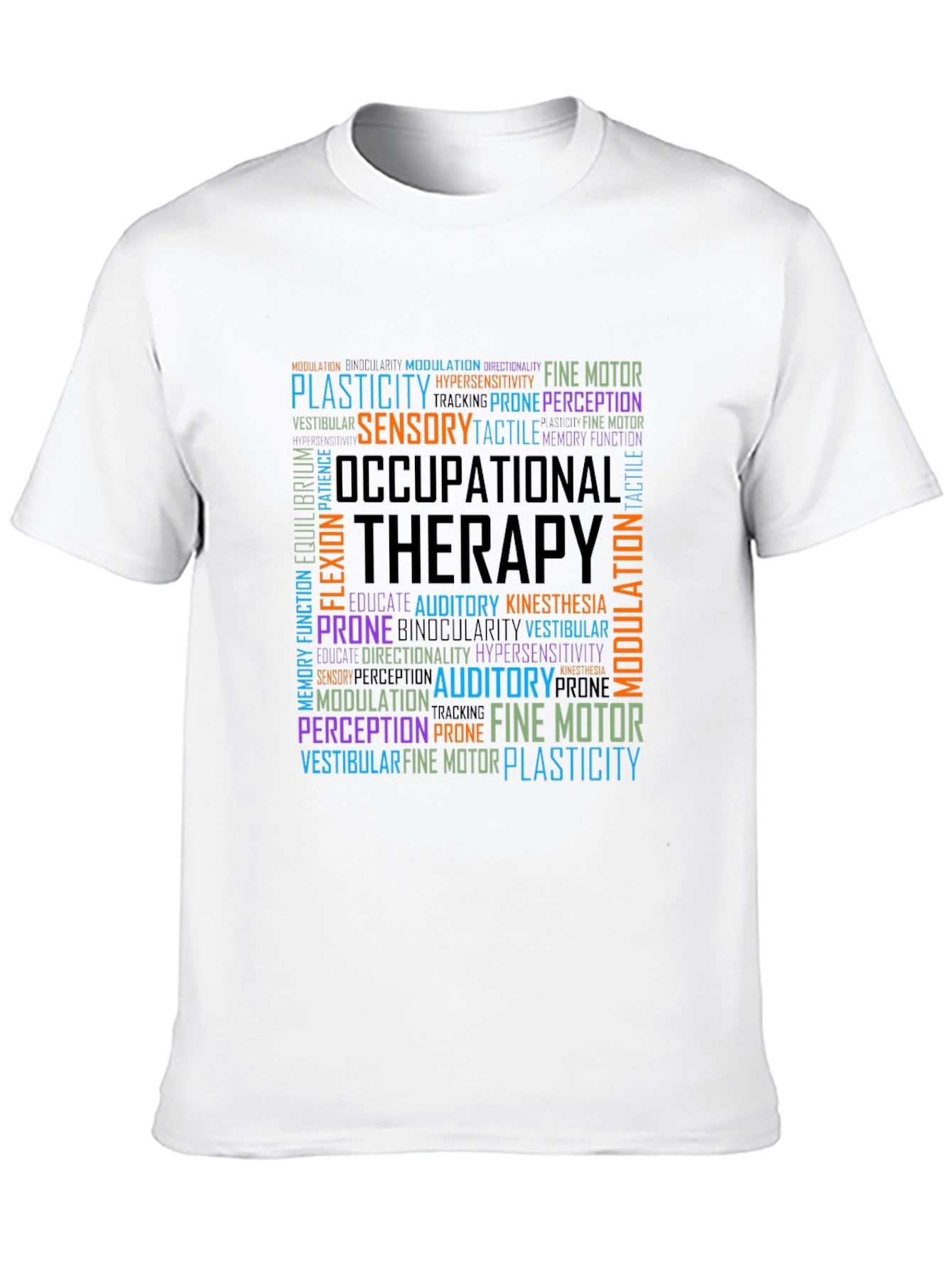 Occupational Therapy Word Art T-Shirt