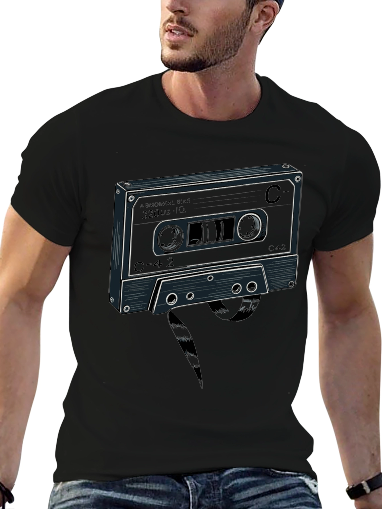 Retro Cassette Tape Graphic Tee