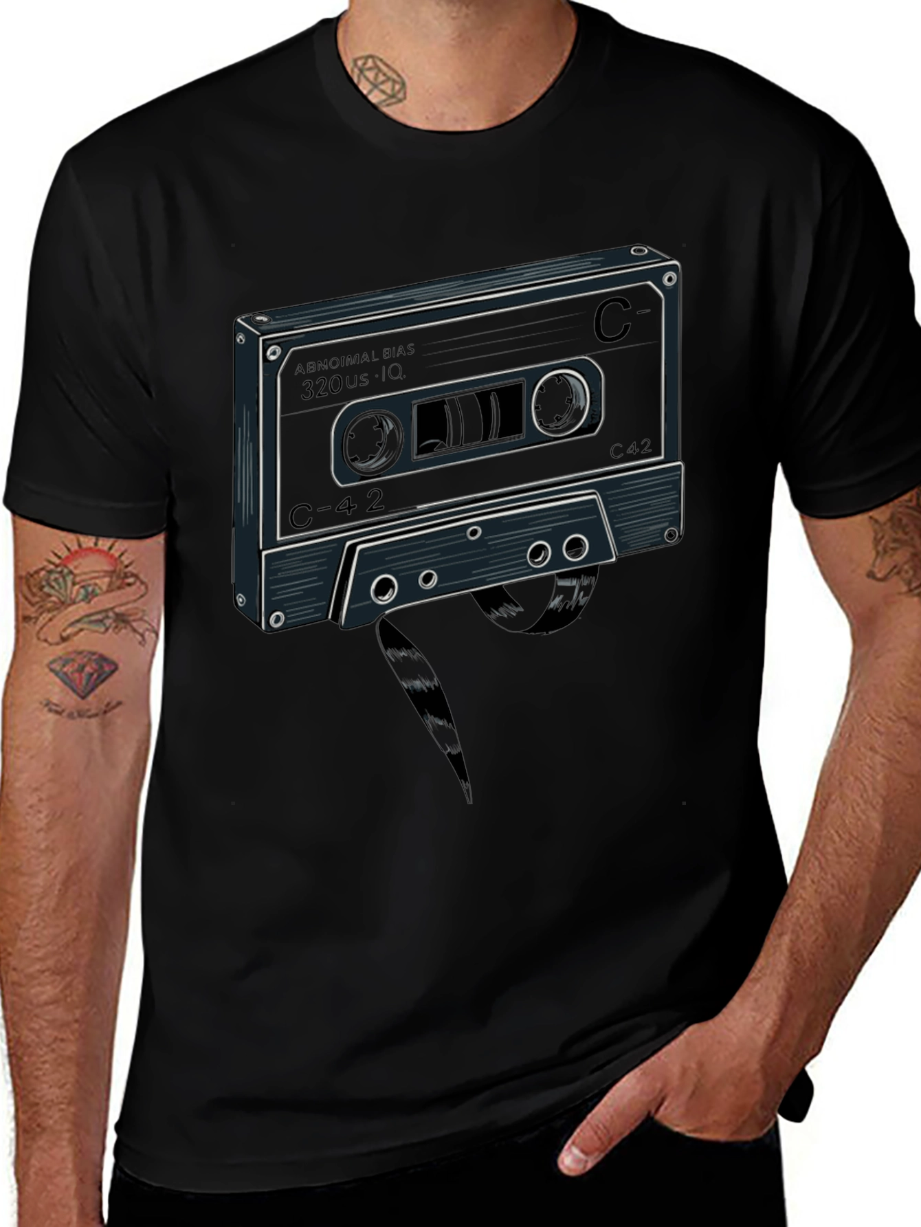 Retro Cassette Tape Graphic Tee