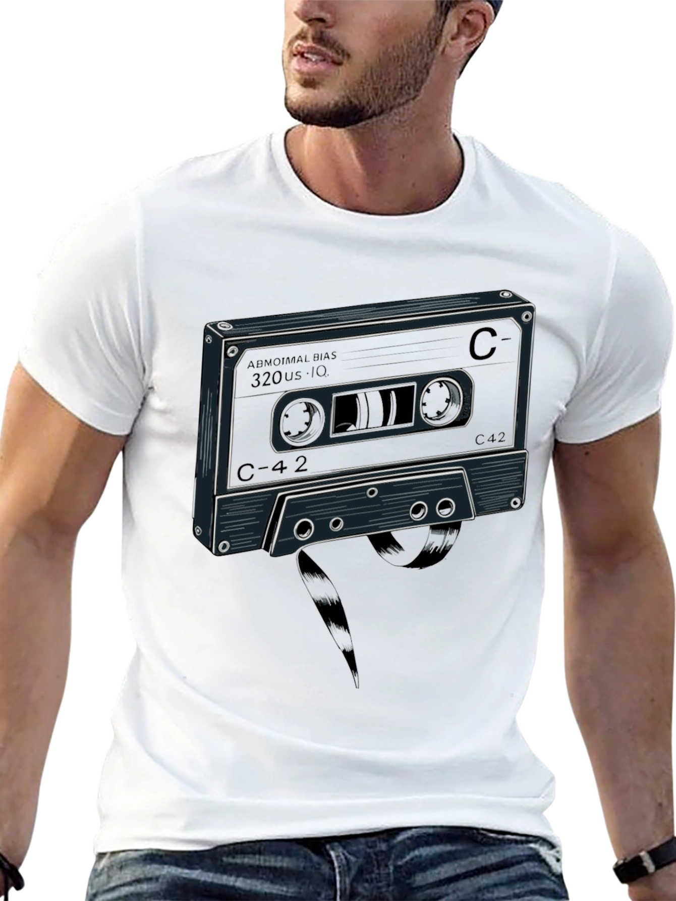 Retro Cassette Tape Graphic Tee
