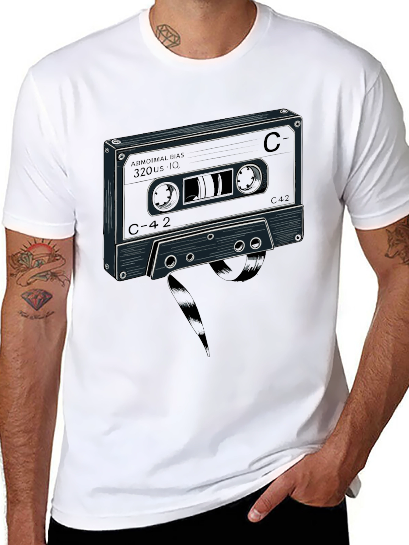 Retro Cassette Tape Graphic Tee