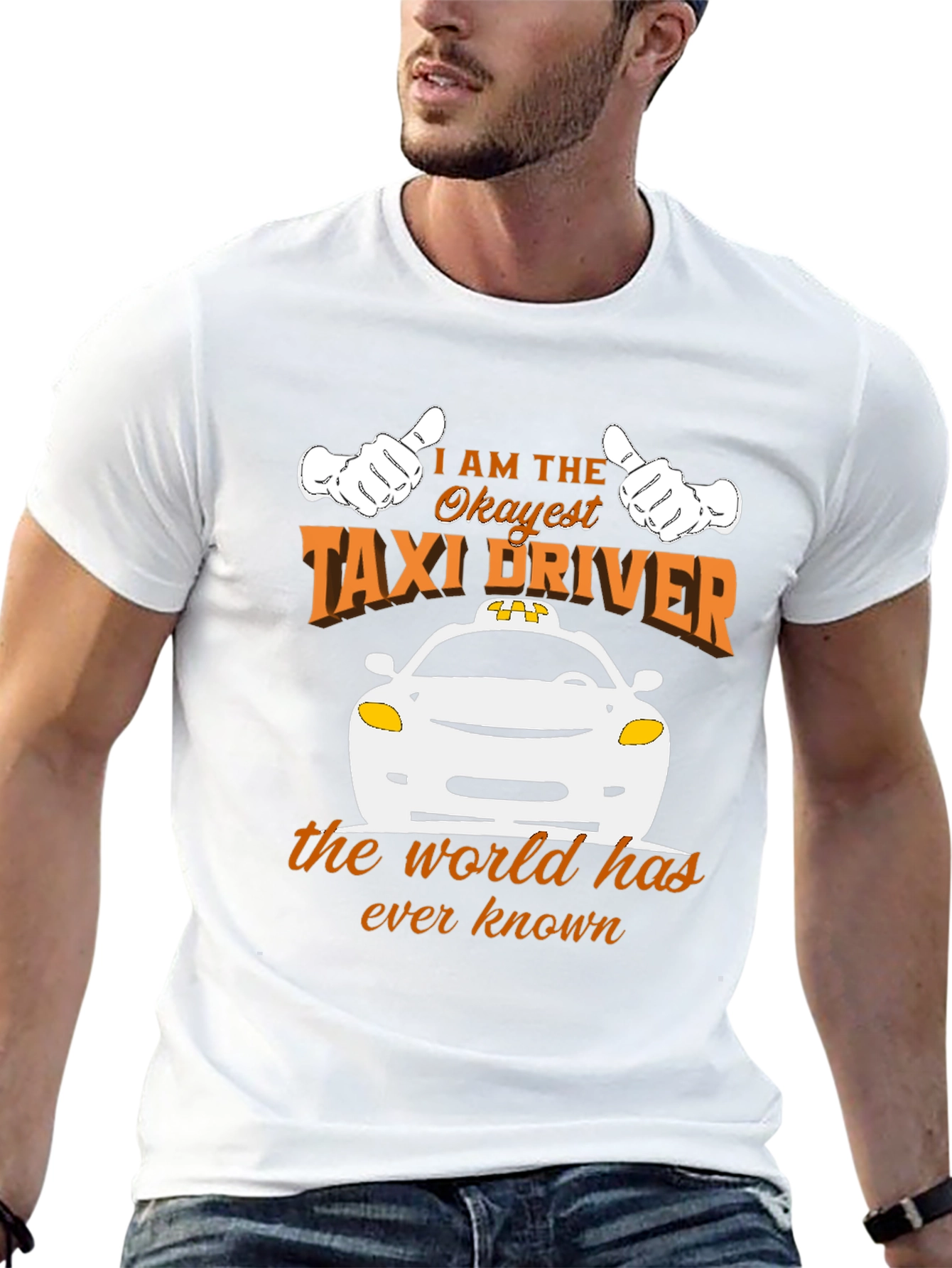 Okayest Taxi Driver Graphic Tee - Unisex