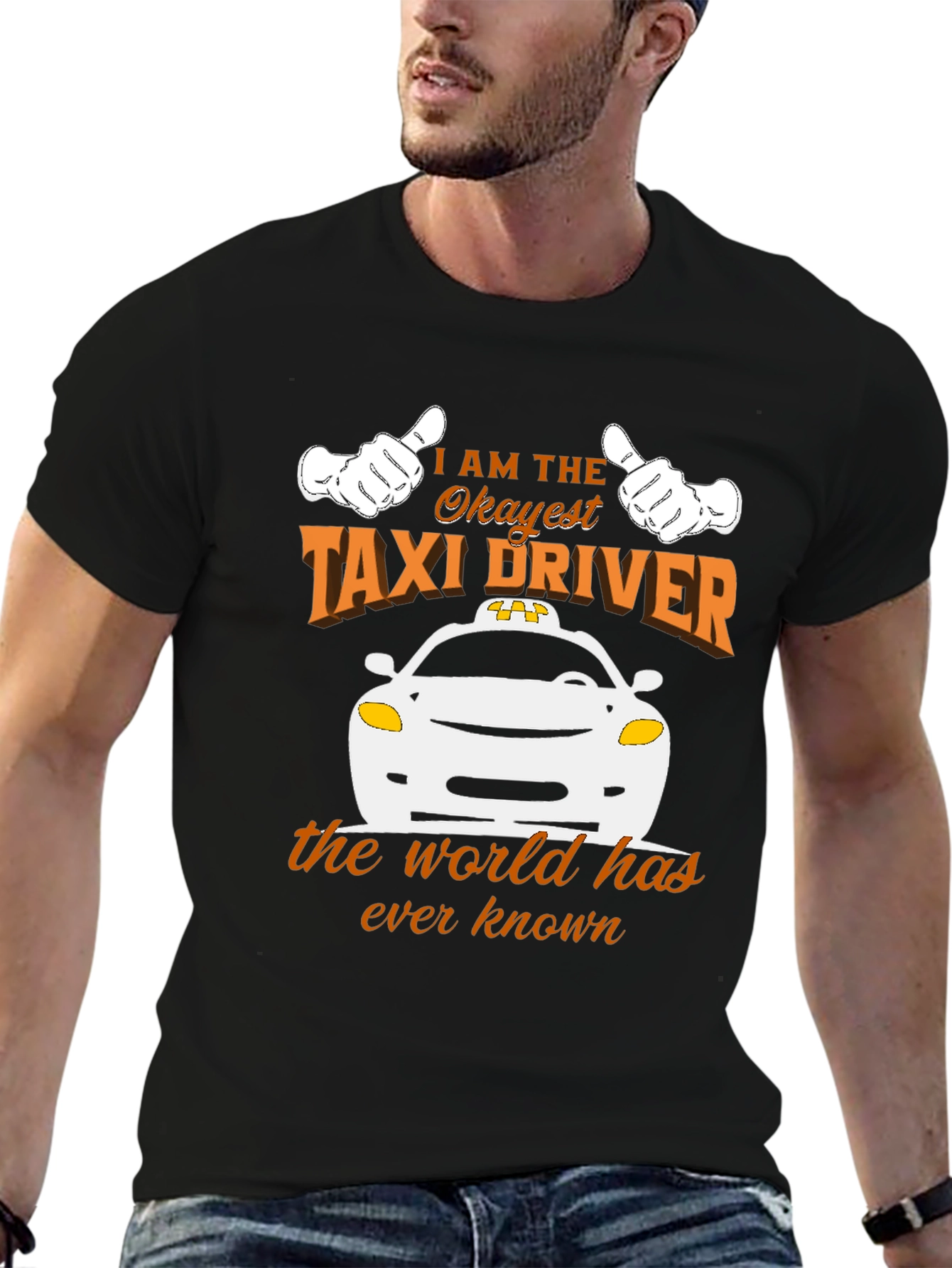 Okayest Taxi Driver Graphic Tee - Unisex