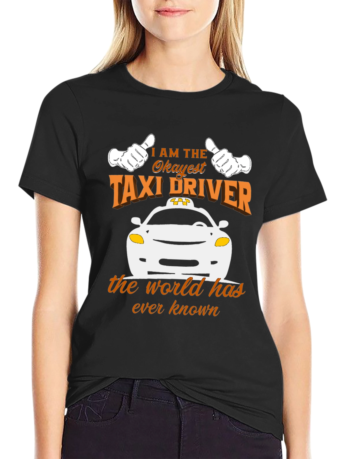 Okayest Taxi Driver Graphic Tee - Unisex