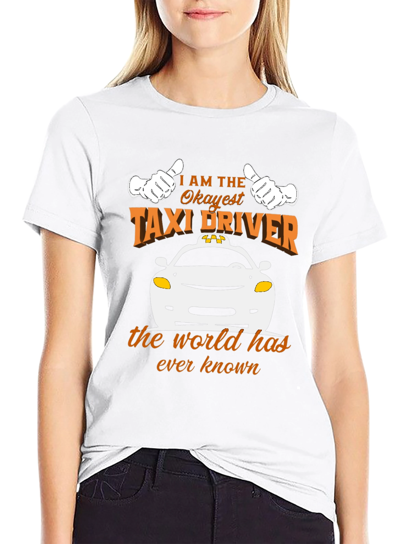 Okayest Taxi Driver Graphic Tee - Unisex