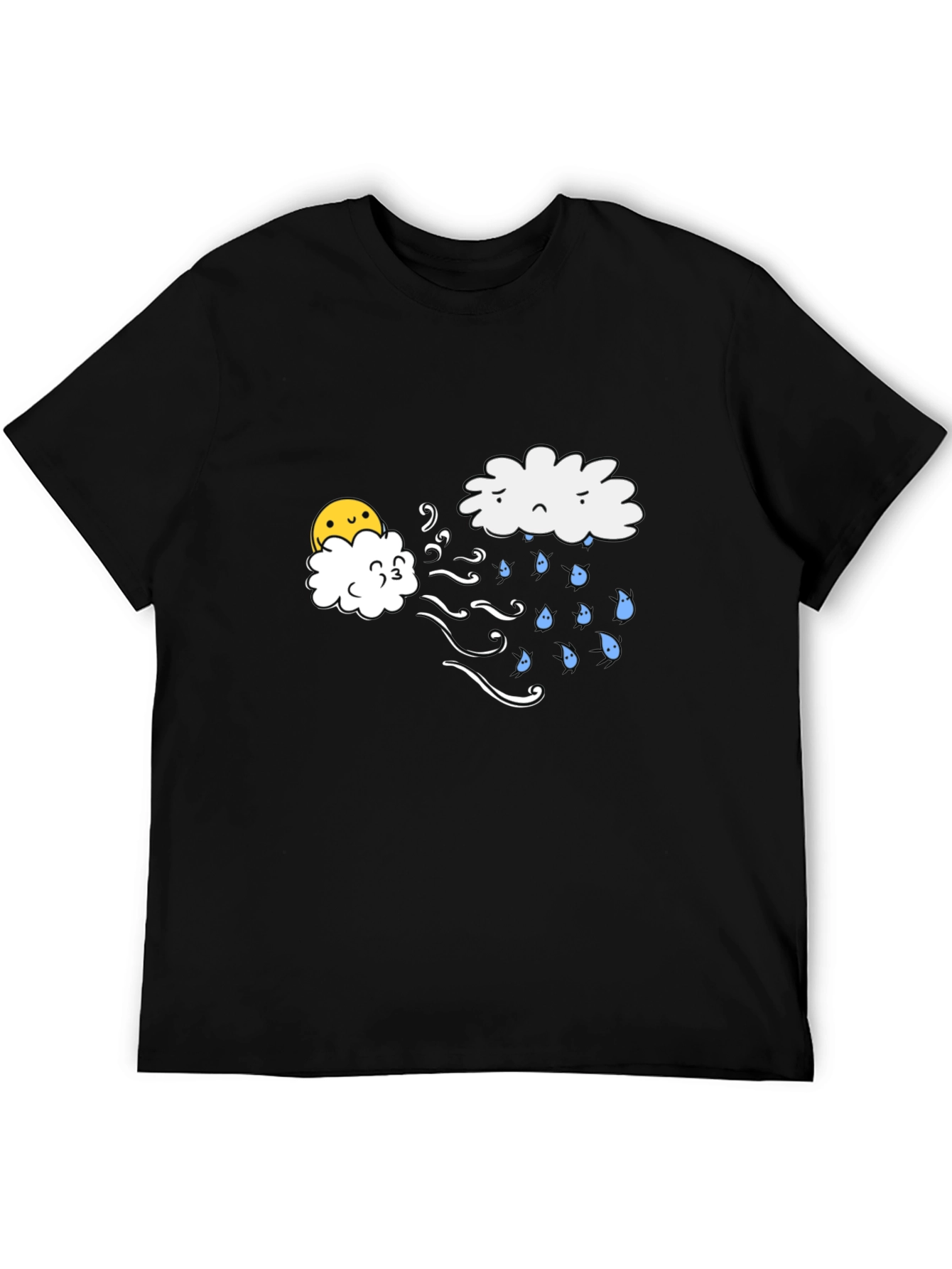 Funny Weather T-Shirt - Sunny Wind Blows Rain
