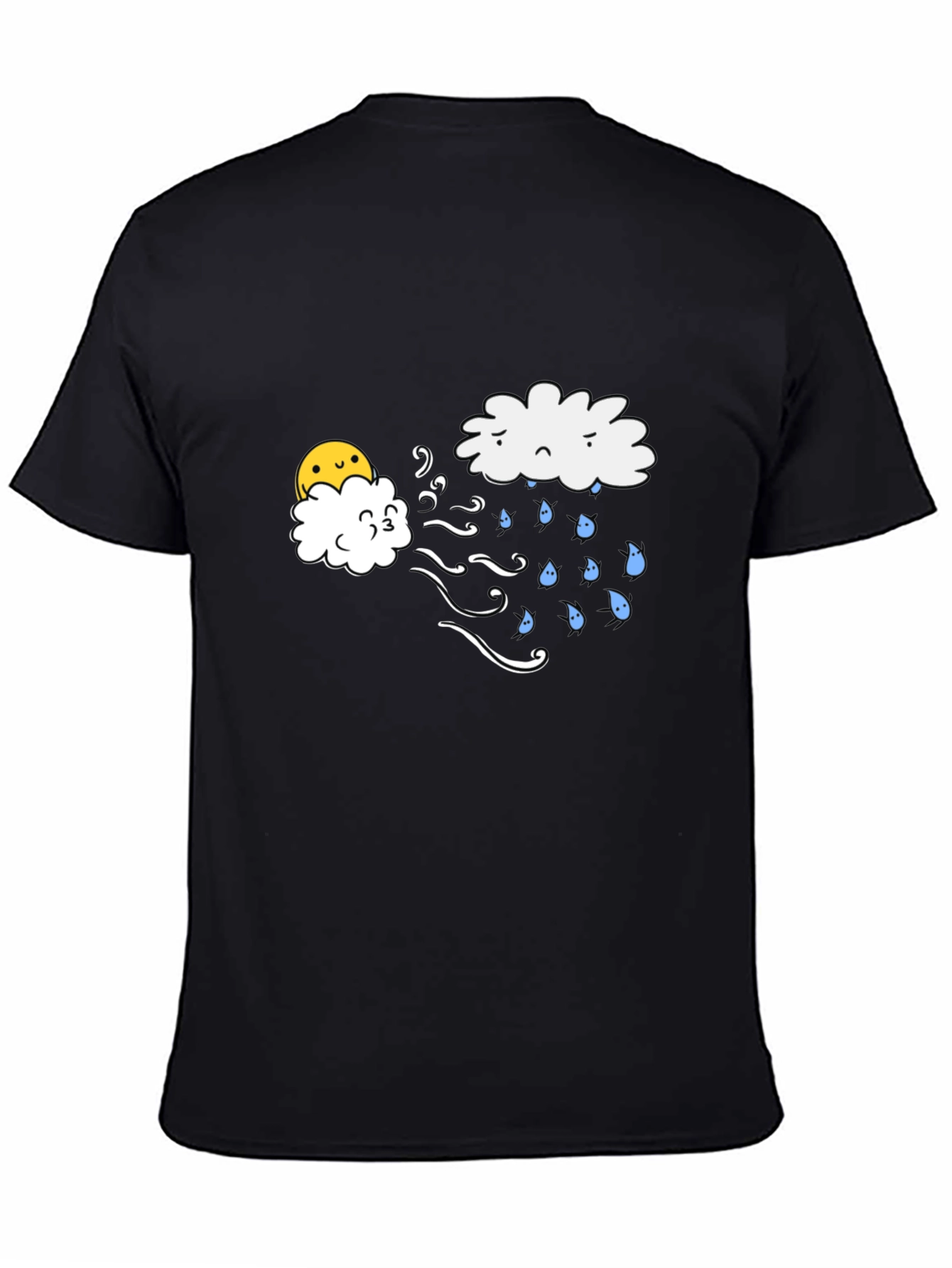 Funny Weather T-Shirt - Sunny Wind Blows Rain