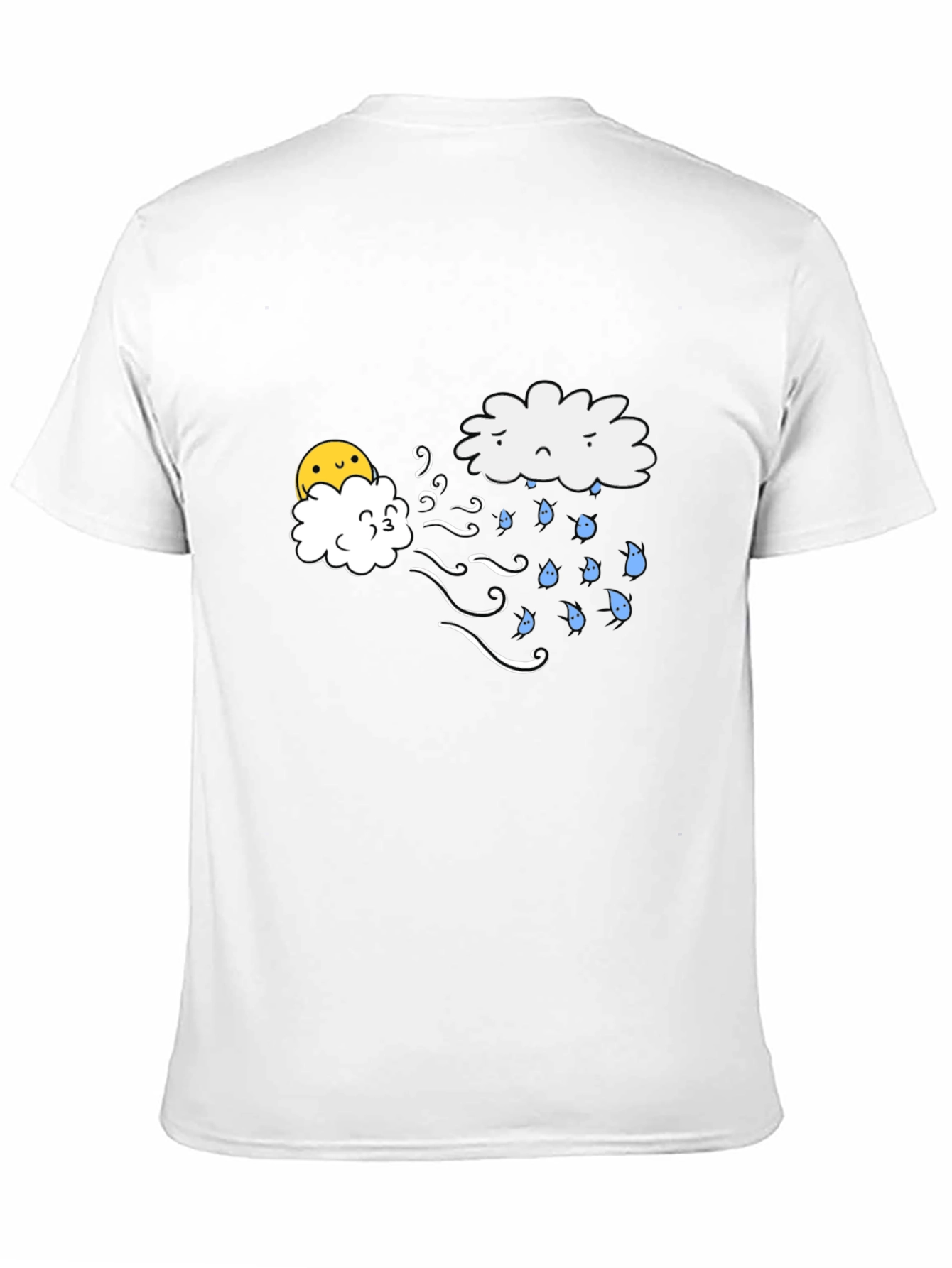 Funny Weather T-Shirt - Sunny Wind Blows Rain