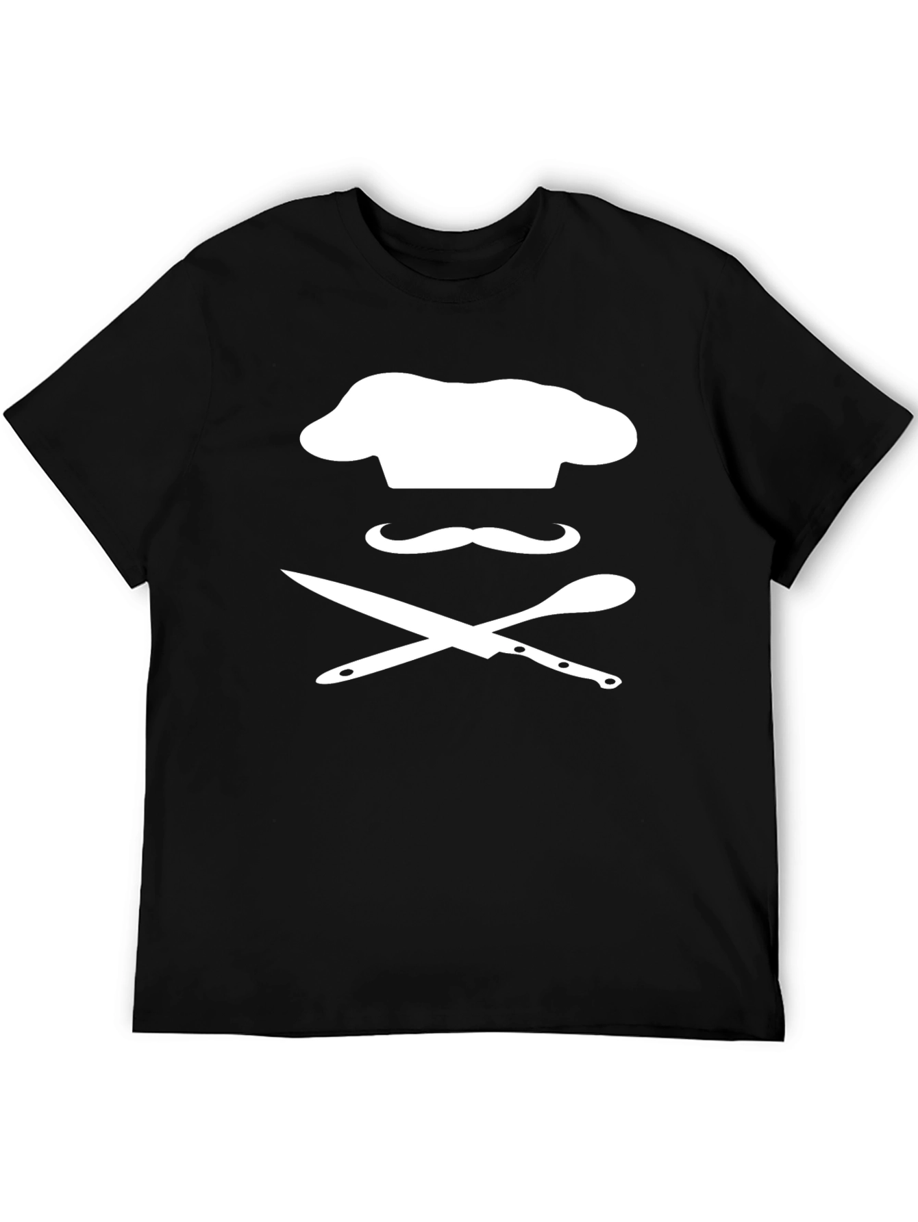 Chef Skull Black T-Shirt