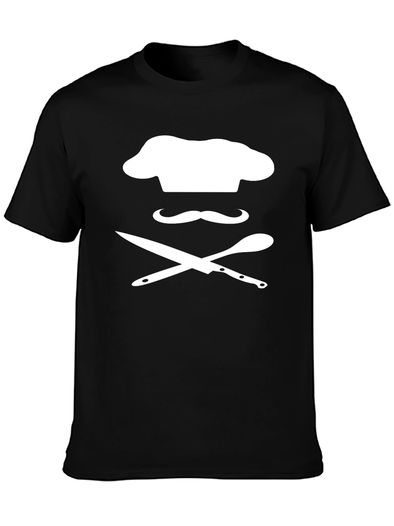 Chef Skull Black T-Shirt