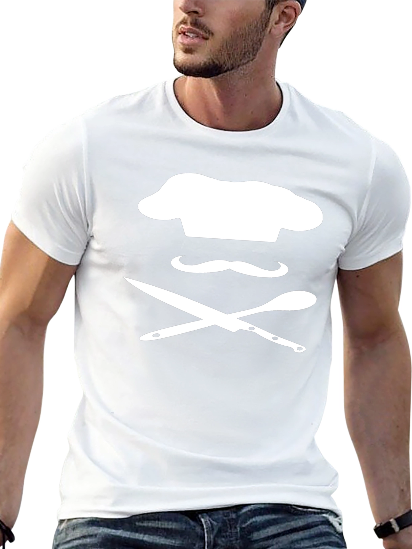 Chef Skull Black T-Shirt