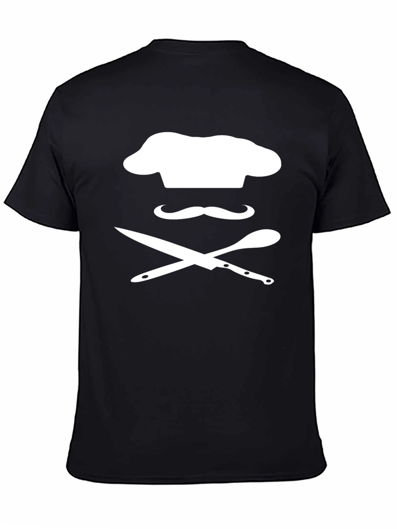 Chef Skull Black T-Shirt