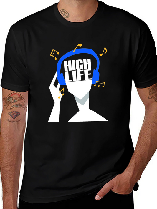 High Life Graphic Tee - Black