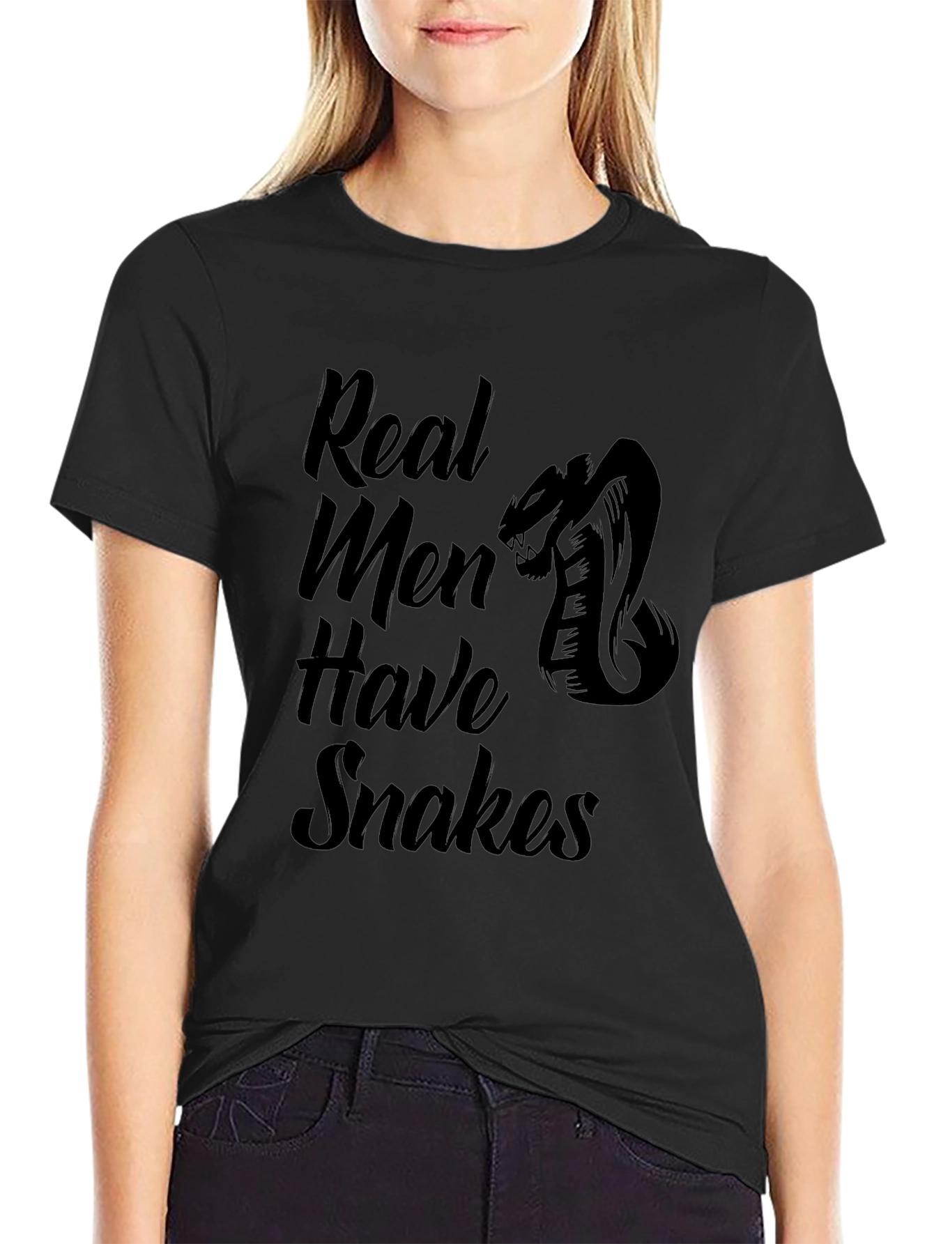 Real Men Have Snakes T-Shirt