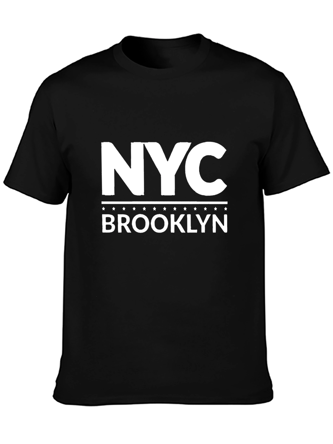 NYC Brooklyn Graphic Tee - Classic Black T-Shirt