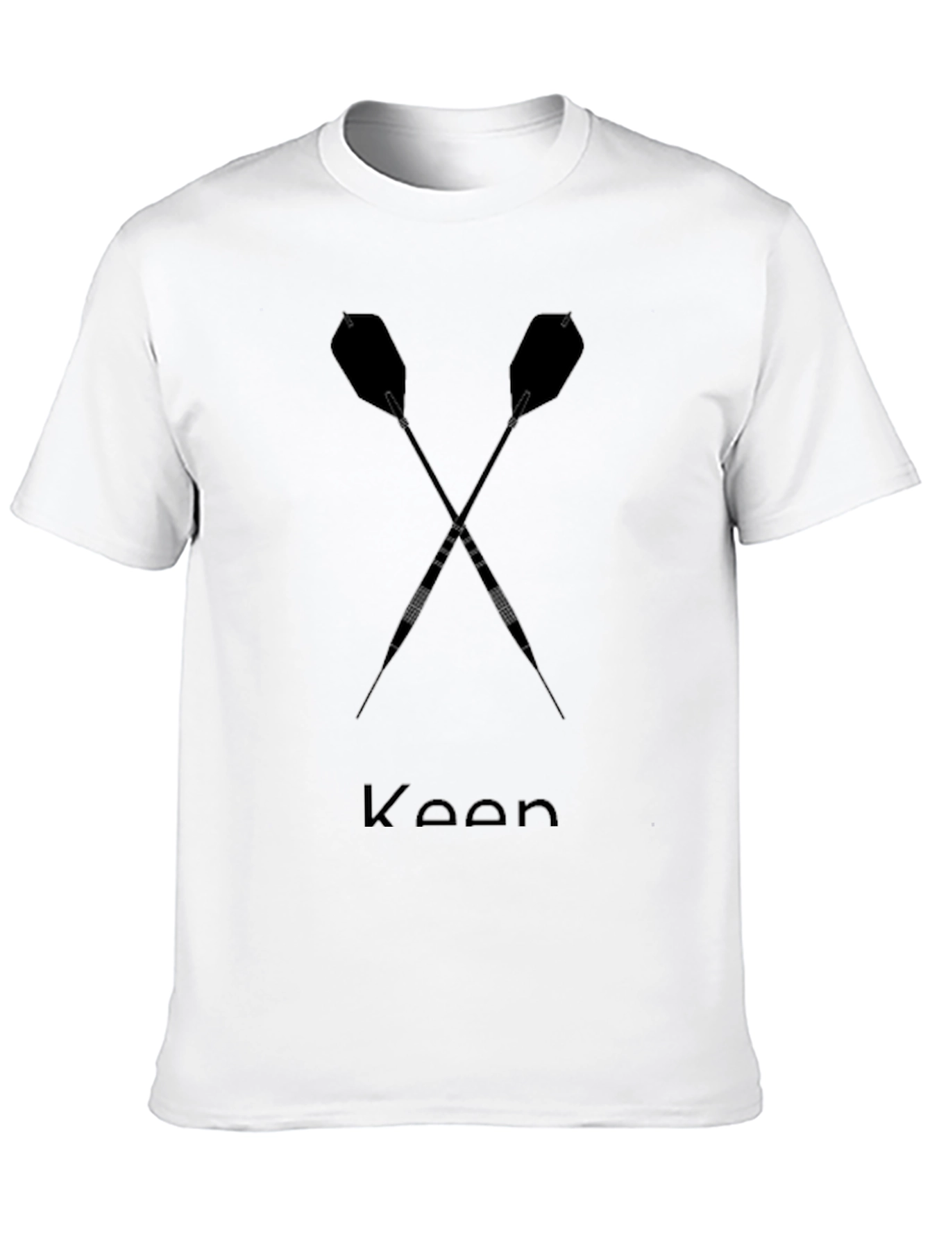 Darts Graphic T-Shirt - Keen Dart Design