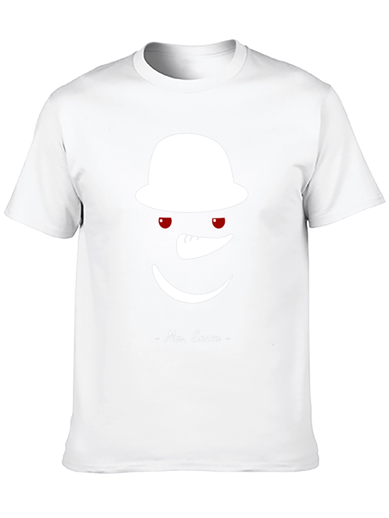 Mr. Snow Graphic T-Shirt - Black