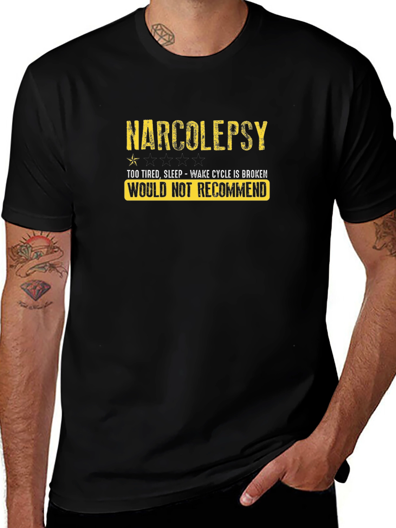 Narcolepsy Tee - Funny Sleep Disorder T-Shirt