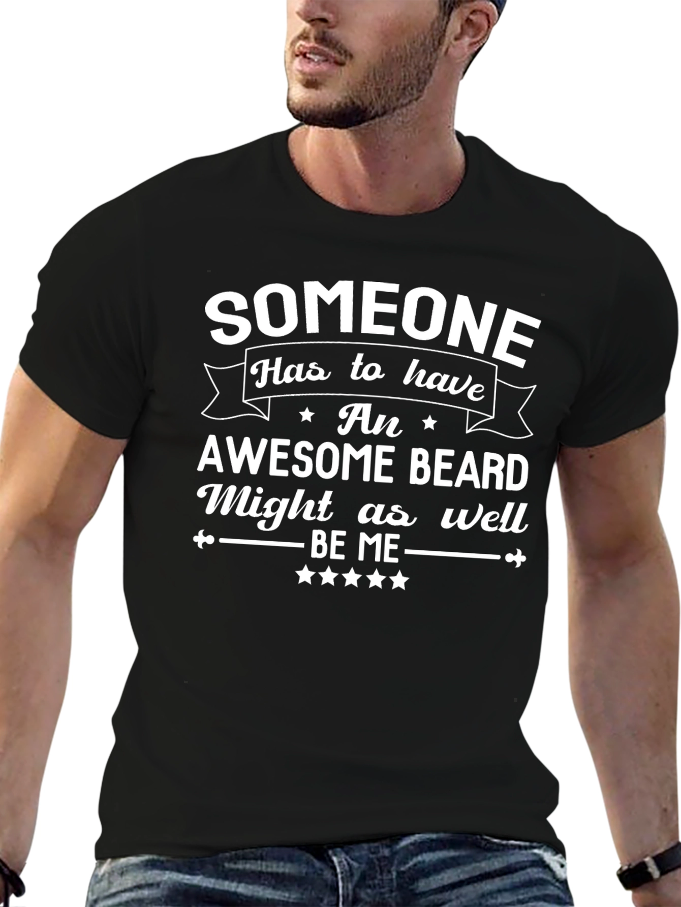 Awesome Beard T-Shirt - Someone Has to Have One!
