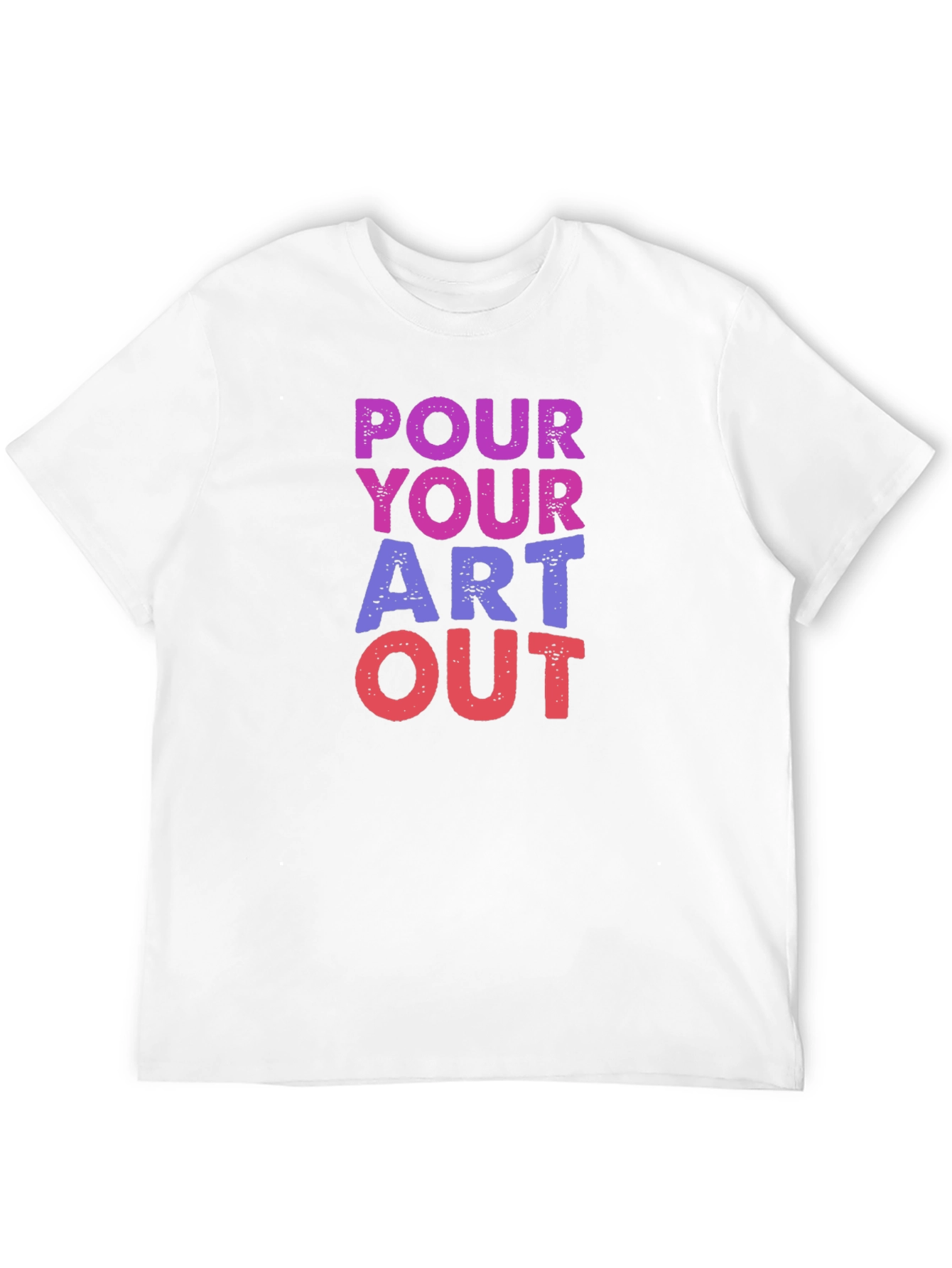 Pour Your Art Out Graphic Tee - Artsy T-Shirt