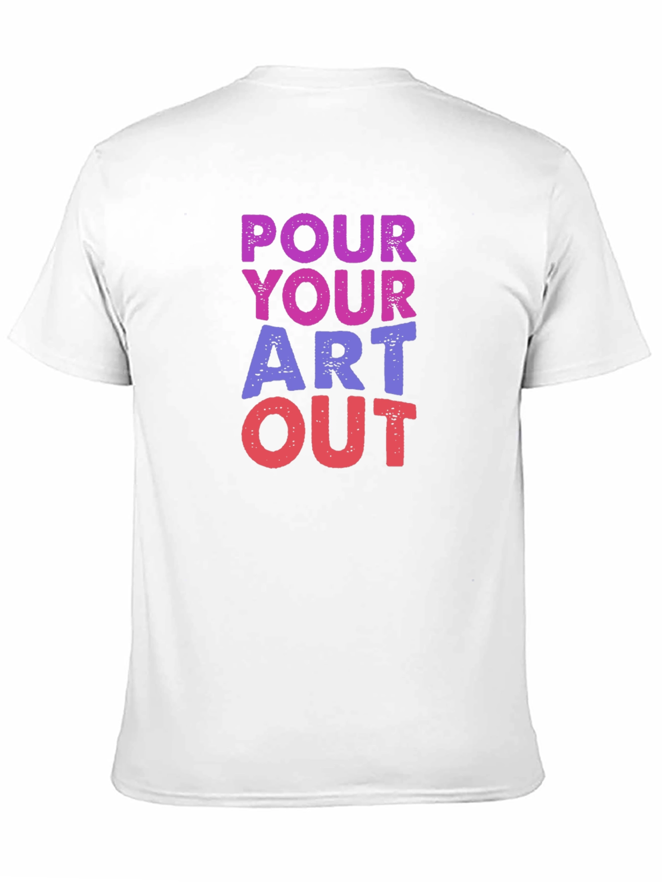 Pour Your Art Out Graphic Tee - Artsy T-Shirt