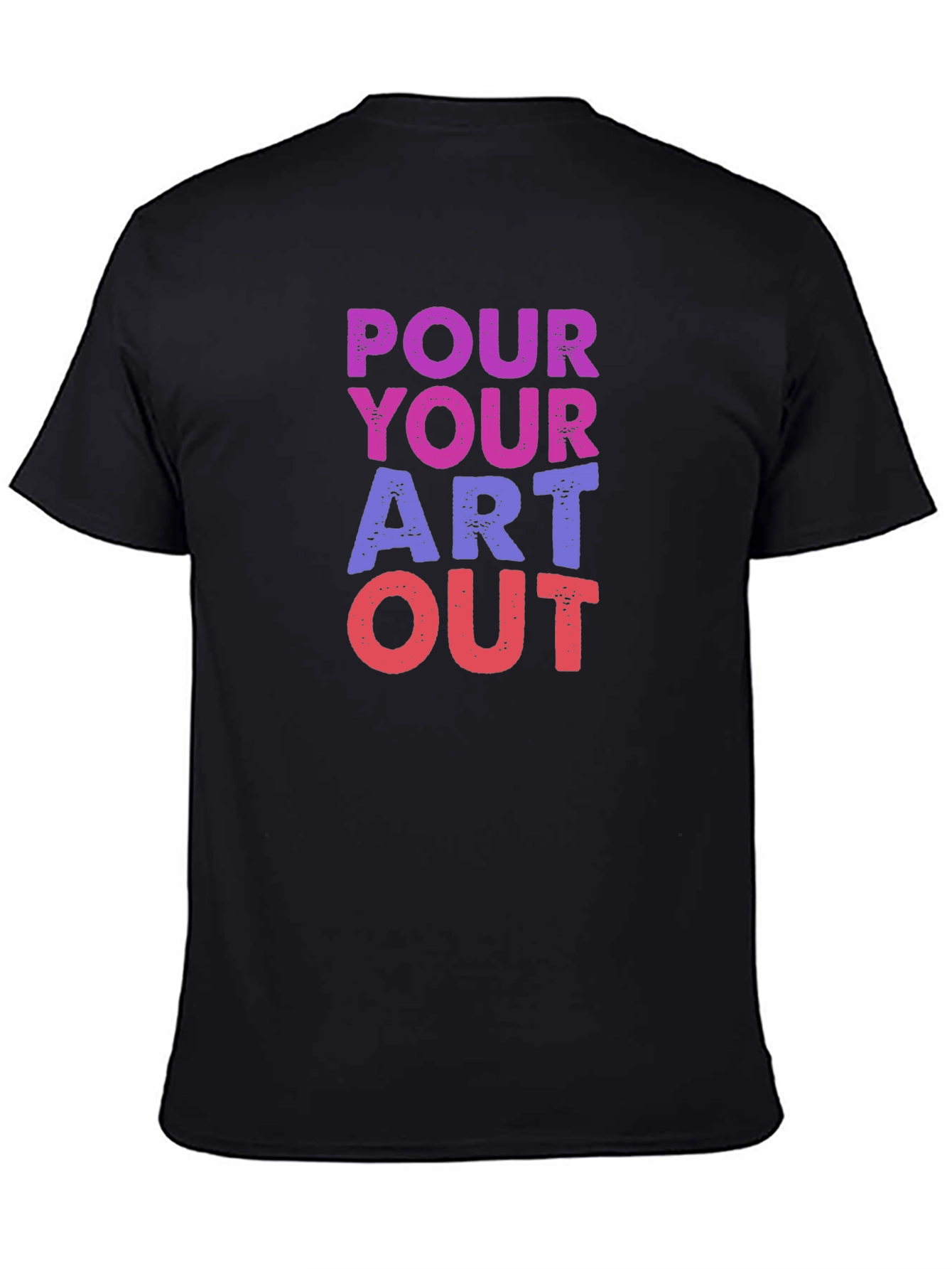 Pour Your Art Out Graphic Tee - Artsy T-Shirt