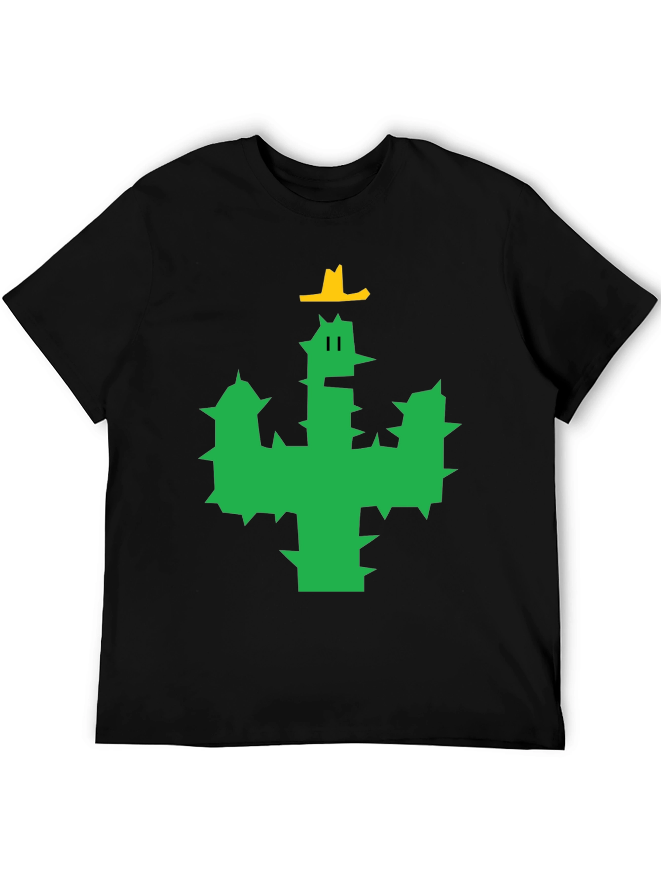 Cactus Cowboy Graphic Tee - Black